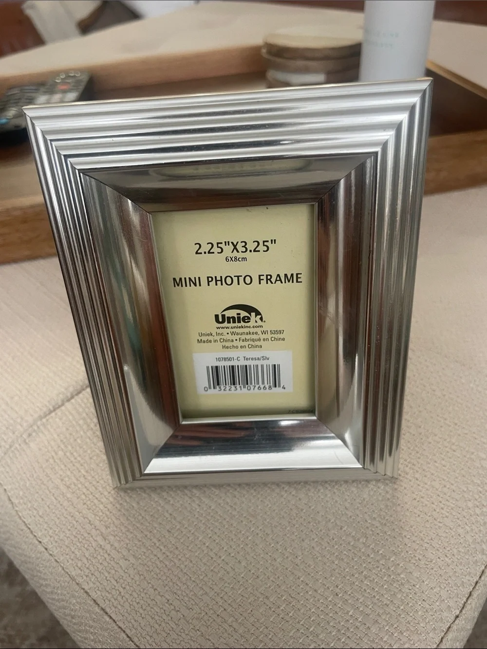 Silver Mini Photo Frame - 2.25